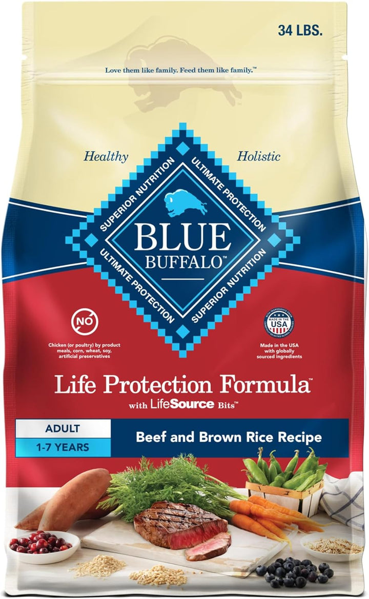 Life Protection Formula Natural Adult Small Breed Dry Dog Food, Chicken and Brown Rice 5-Lb Trial Size Bag