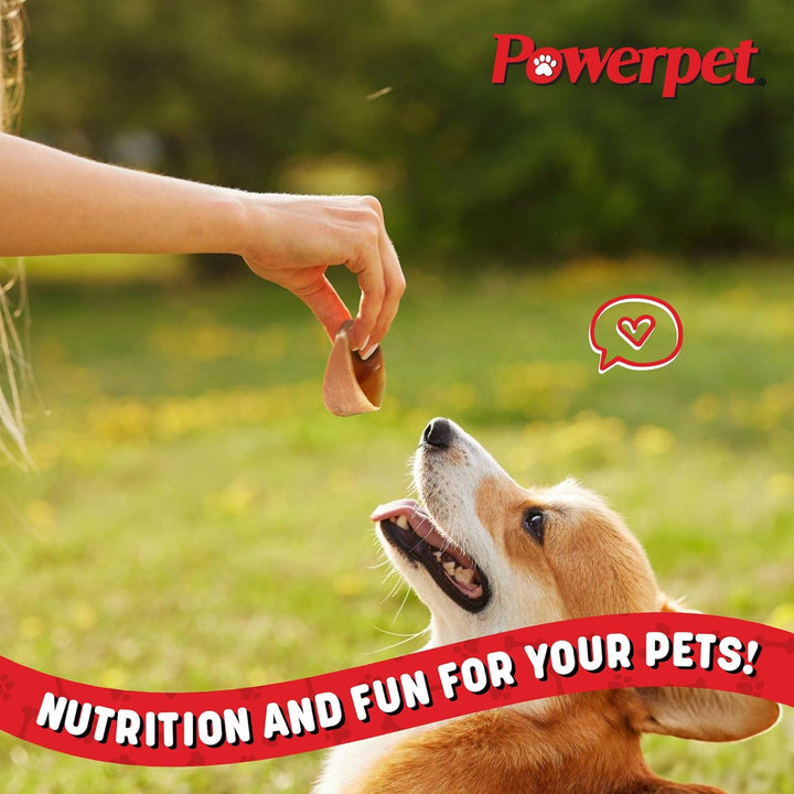 100% Natural Cow Hooves for Dogs – Durable Chews & Dental Treats for All Dog Breeds & Sizes, Helps Reduce Tartar & Boredom, Large Hoofs for Chewing, Supports Clean Teeth & Gums, 5 Pack