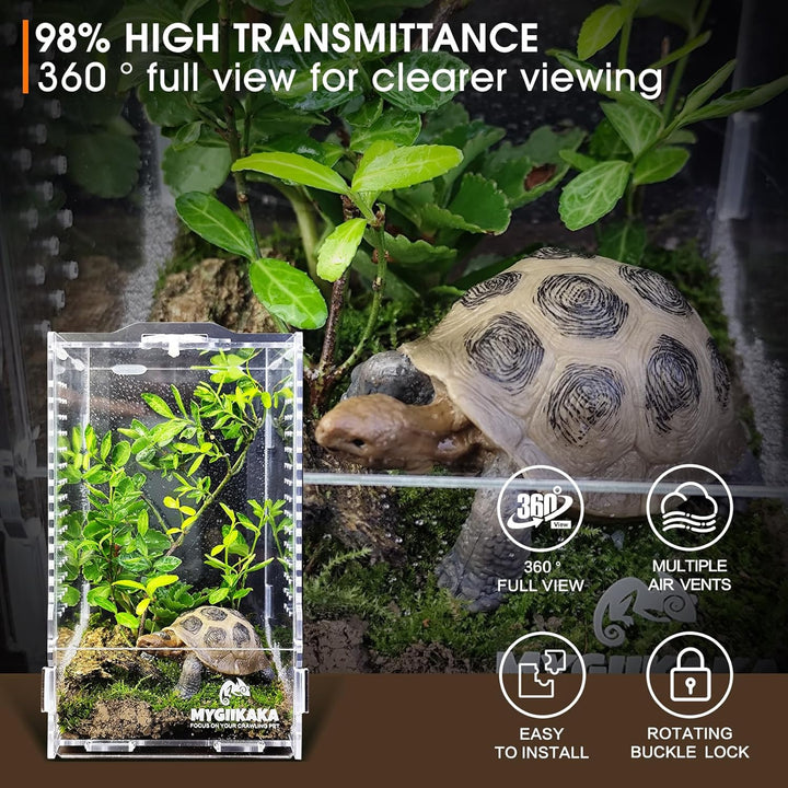 Acrylic Jumping Spider Habitat, Insect Terrarium, Bug Enclosure, Praying Mantis Habitat, Frog Enclosure