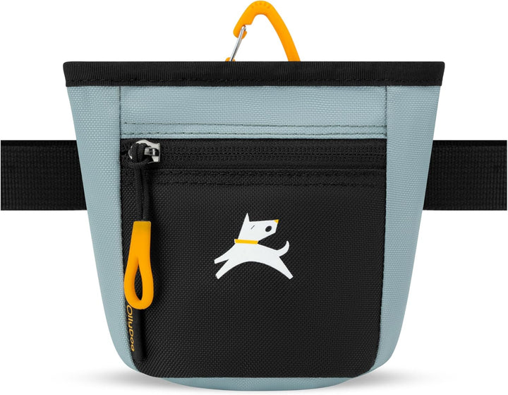 Goodie Treat Bag, Dog Treat Pouch, Waist Belt Clip for Hands-Free Training, Magnetic Closure, Dog Training and Behavior Aids, Three Ways to Wear (Raven S'25)