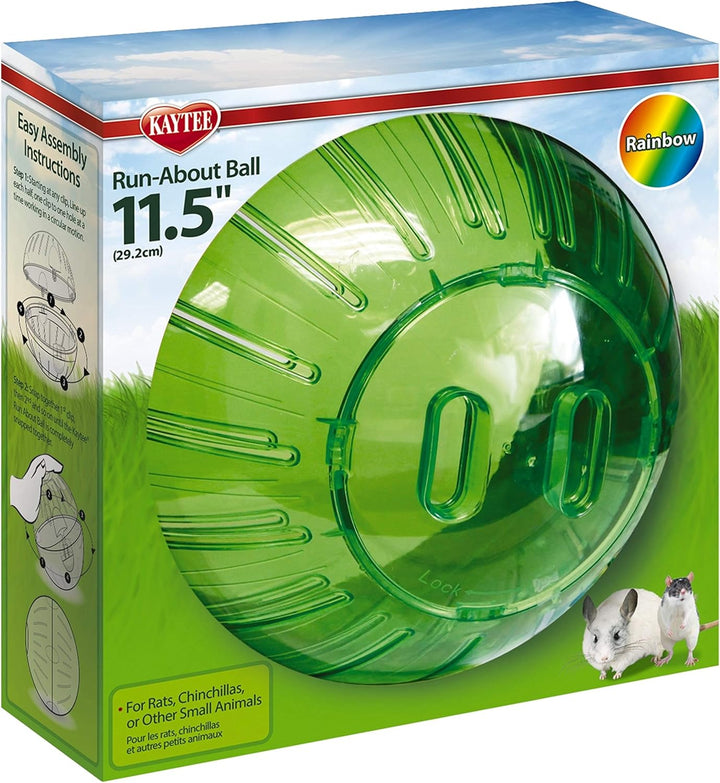 7" Clear Run-About Exercise Ball for Pet Hamsters & Gerbils