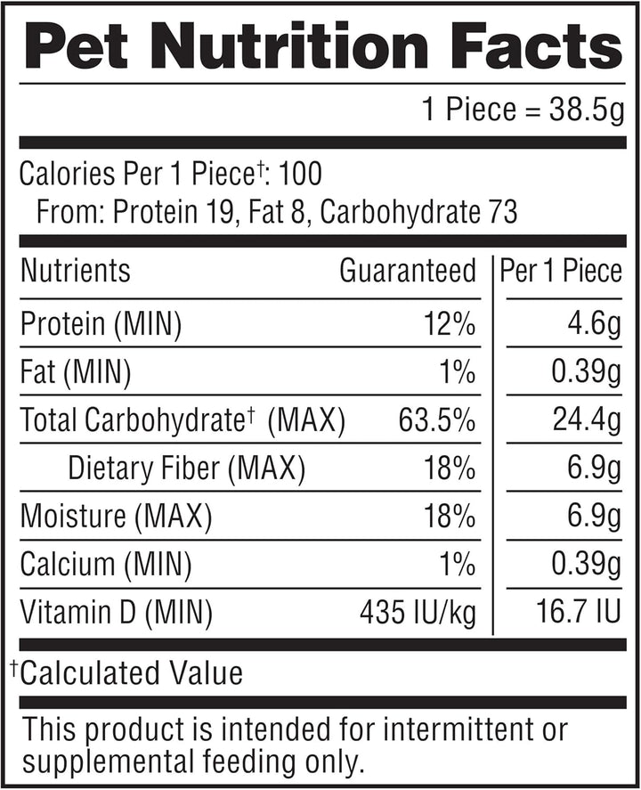 Brushing Chews Daily Dental Dog Treats, Chicken Flavor, Large, 25 Count