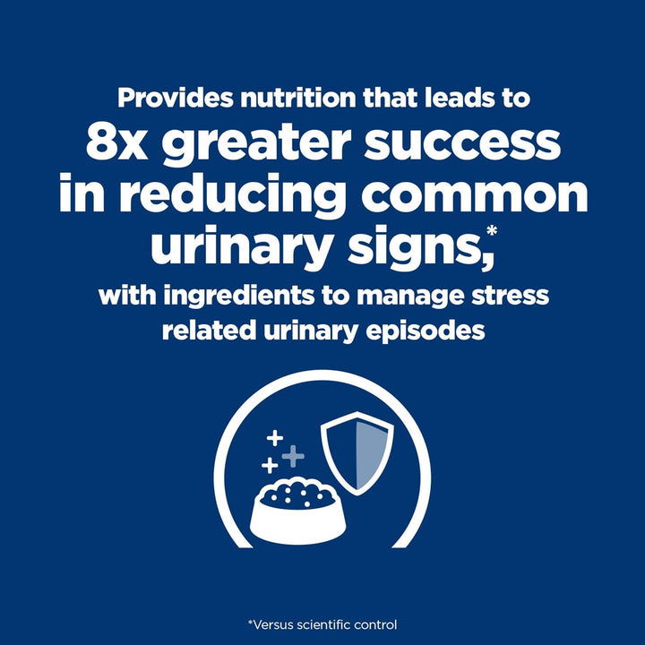 C/D Multicare Stress Urinary Care with Chicken Dry Cat Food, Veterinary Diet, 4 Lb. Bag