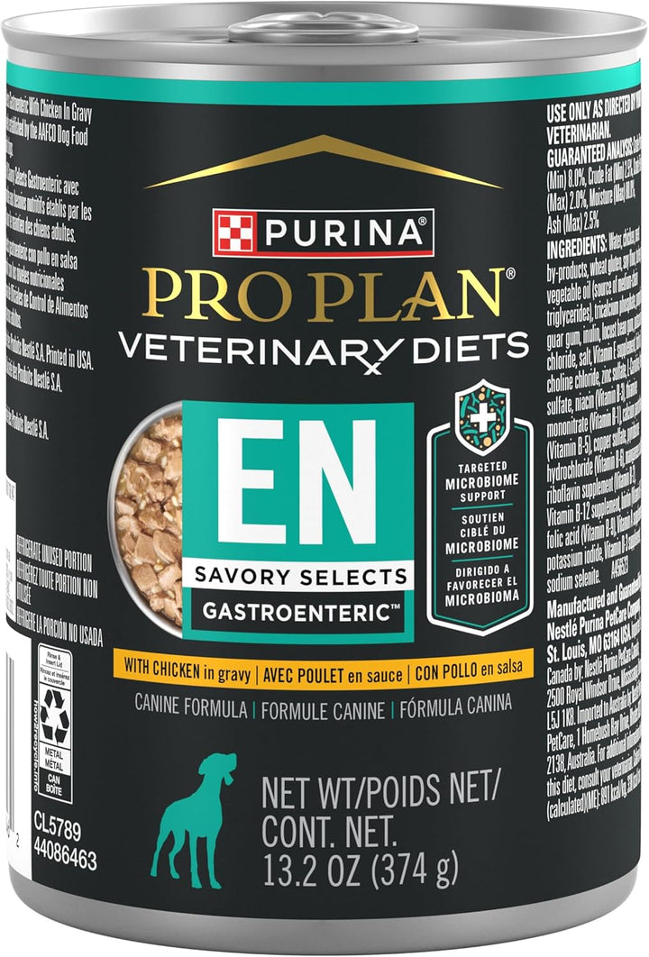 Purina  EN Gastroenteric Canine Formula Wet Dog Food - (Pack of 12) 13.4 Oz. Cans