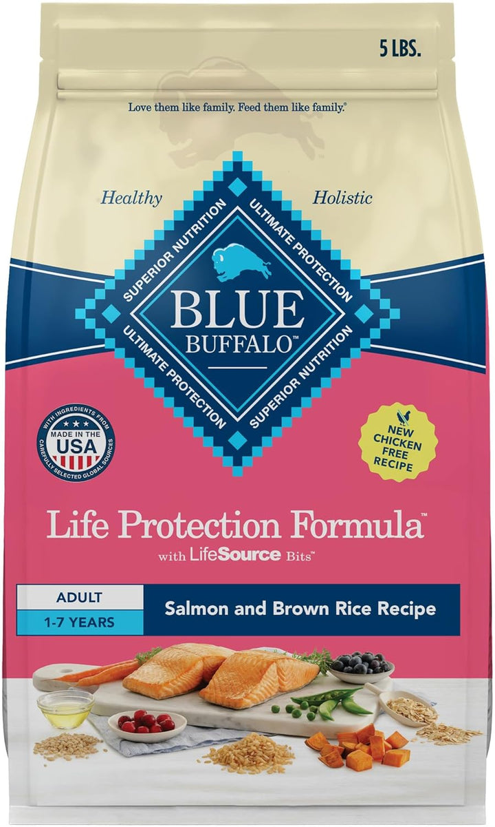 Life Protection Formula Natural Adult Small Breed Dry Dog Food, Chicken and Brown Rice 5-Lb Trial Size Bag