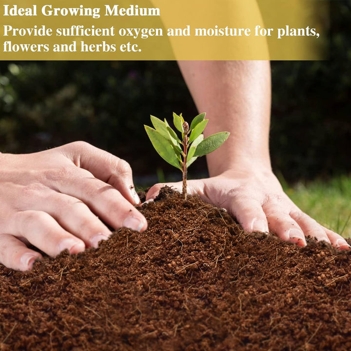 2 Pack Coconut Fiber Substrate, 100% Organic Coconut Husk Coco Coir Brick Terrarium Bedding for Reptiles, Tortoise, Bearded Dragon, Leopard Gecko, Snake, Hermit Crabs, Frogs, Tarantula