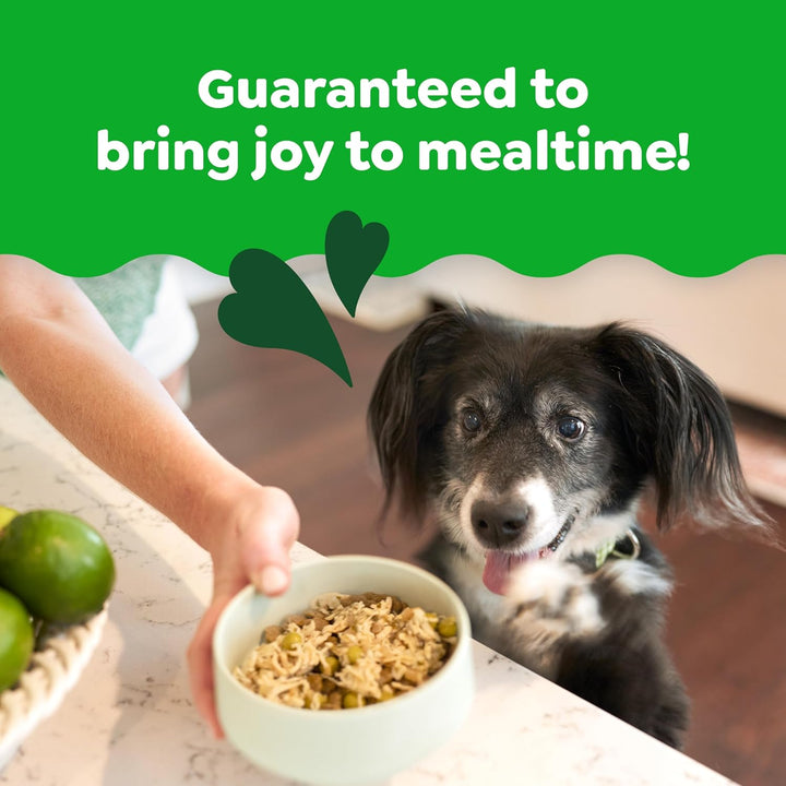 Smart Topper High Protein Wet Mix-In for Dogs, Chicken, Peas, Apples, and Brown Rice Recipe & Duck, Broccoli, Carrots and Barley Recipe Variety Pack with Whole Grains, 8 Trays of 2Oz.