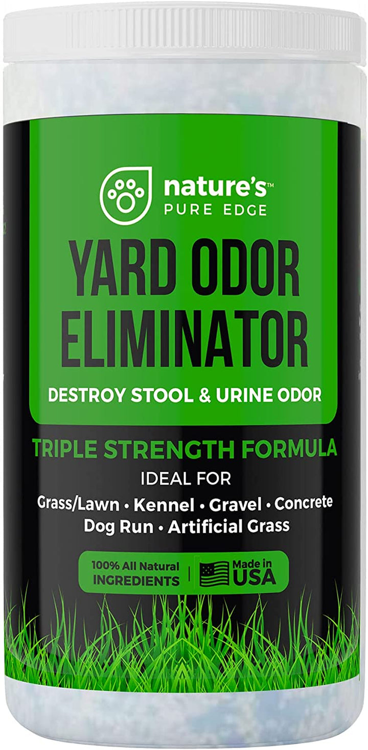 Yard Odor Eliminator. Perfect for Artificial Grass, Patio, Kennel, and Lawn. Instantly Removes Stool and Urine Odor. Long Lasting. Kid and Pet Safe.