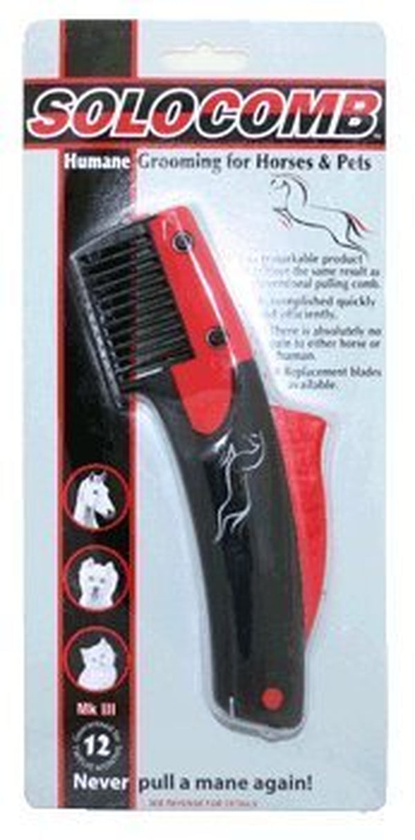 For Horse Mane Pulling or Thinning Solo Comb FAST POSTAGE by