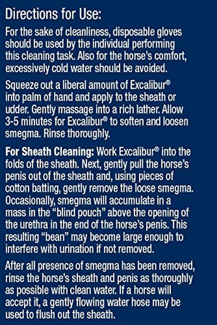 Excalibur Sheath Cleaner 16 OUNCE