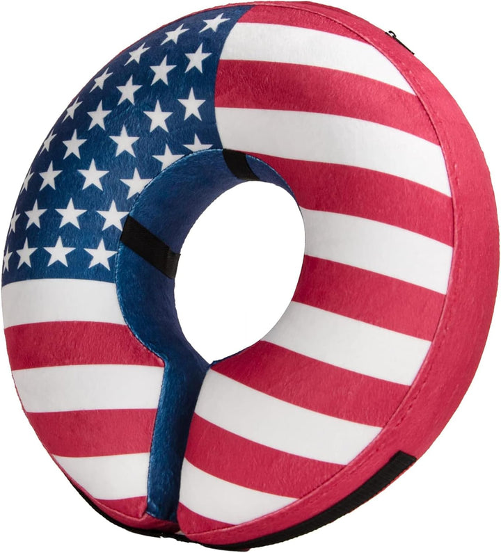 Inflatable Dog Cone Collar Alternative, Soft Dog Cone for Small Medium Large Dogs and Cats, Neck Recovery Ecollar Donut Collar after Surgery (Large, Blue)