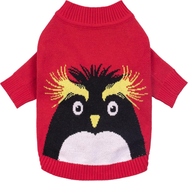 Pumpkin Dog Sweater, Thanksgiving Outfit for Small Dogs Boy Girl, Pet Outfit, Orange, Beige, Medium