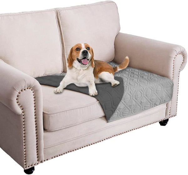 Waterproof Dog Bed Cover Pet Blanket for Furniture Bed Couch Sofa Reversible