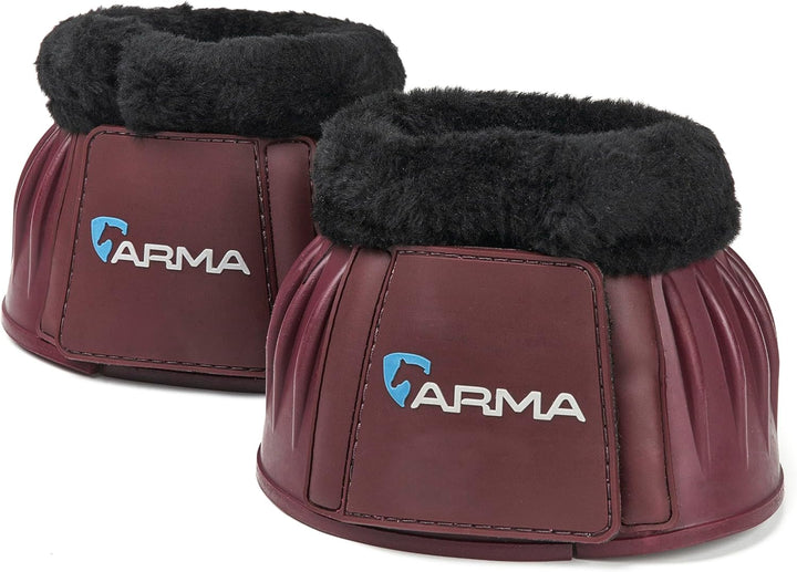 ARMA Fleece Trim Bell Boot (Black, Full)