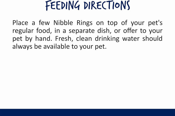 Nibble Rings Small Animal Treats - Crunchy Alfalfa Snack - for Rabbits, Guinea Pigs, Hamsters, and More