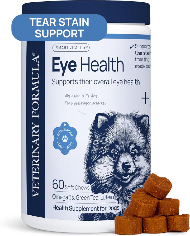 Anal Gland Support for Dogs – Vet-Formulated No Scoot Chews with Pumpkin, Ginger, Agave Inulin & Probiotics – Supports Scooting, Stool Quality & Digestive Health, 60 Soft Chews