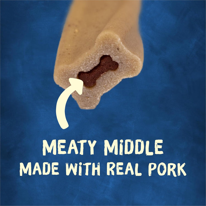 Bone Adult Dog Chew Bone Treats, Original - 10 Ct. Pouch