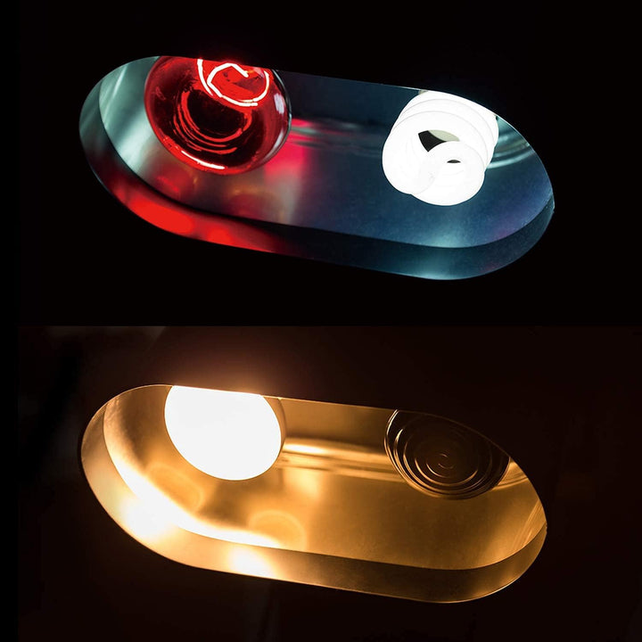 Dual Reptile Light Fixture for Reptile Dome UVB Lamp Fixture Dual Reptile Reflector Dome Lamp Cap Combo Integration Design Heat Lighting