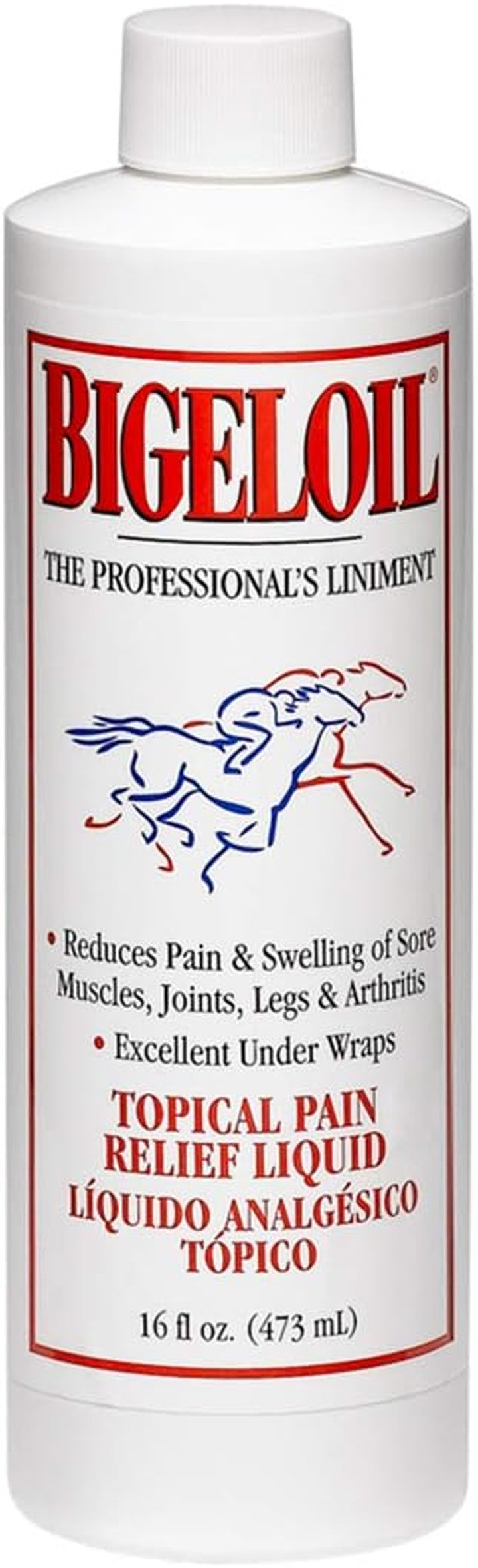 Bigeloil Liquid Liniment, Invigorating Topical Rub for Sore Muscles, Joints & Arthritis Pain