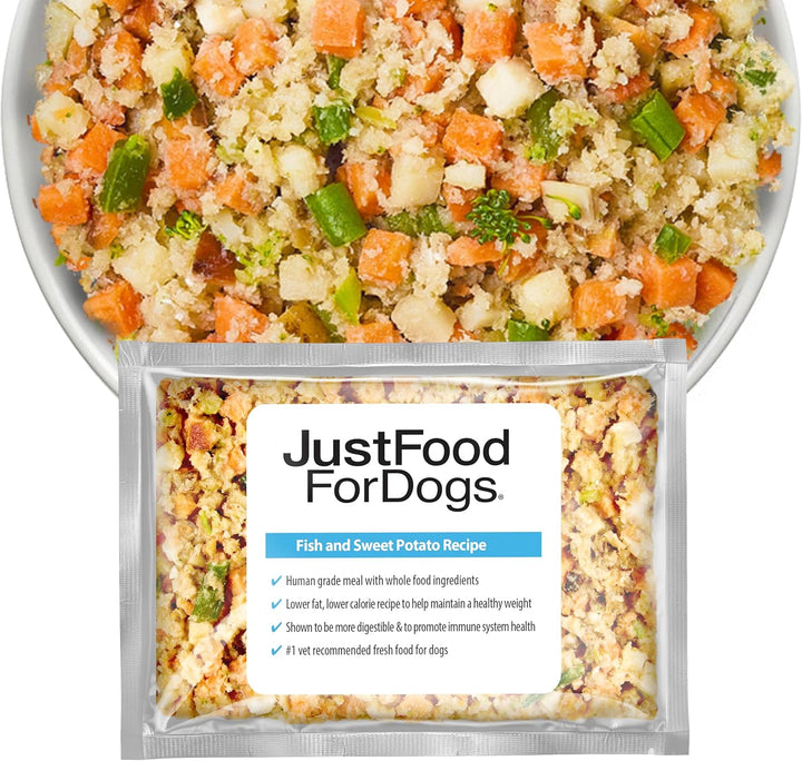 Frozen Fresh Dog Food, Complete Meal or Topper, Beef & Russet Potato Human Grade Recipe, 18 Oz (Pack of 7)