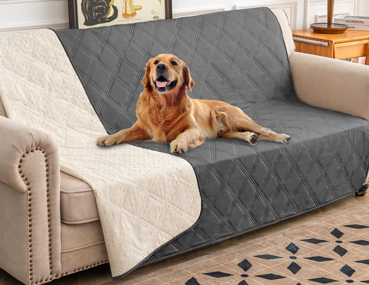 Waterproof Dog Bed Cover Pet Blanket with Anti-Slip Back for Furniture Bed Couch Sofa