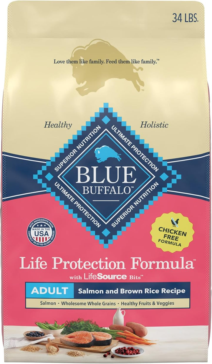 Life Protection Formula Natural Adult Dry Dog Food, Chicken and Brown Rice 5-Lb Trial Size Bag