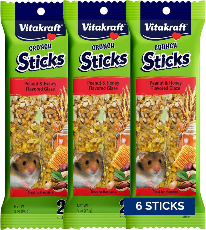Crunch Sticks Hamster Treat - Apple and Honey - Hamster Chew Sticks