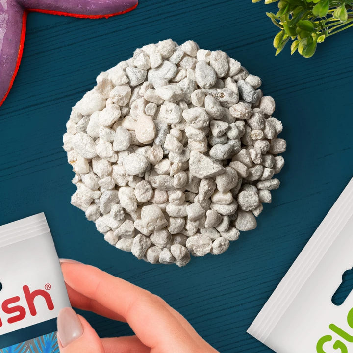 Aquarium Gravel 5 Pounds, White, Complements  Tanks (29022)