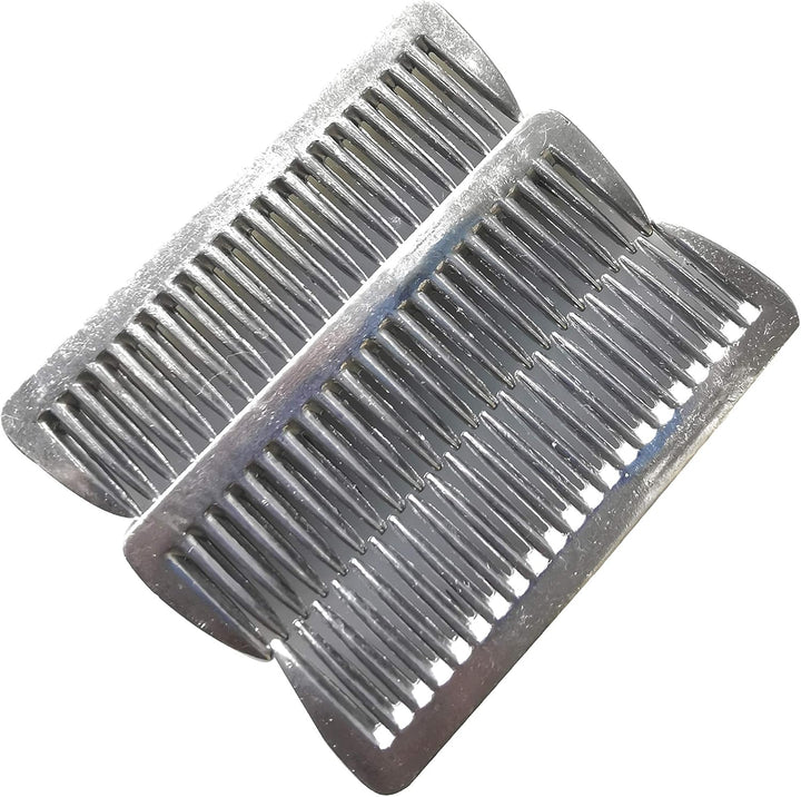3PCS Stainless Metal Pulling Combs Horse Mane Tail Mini Pocket Combs 4013 …