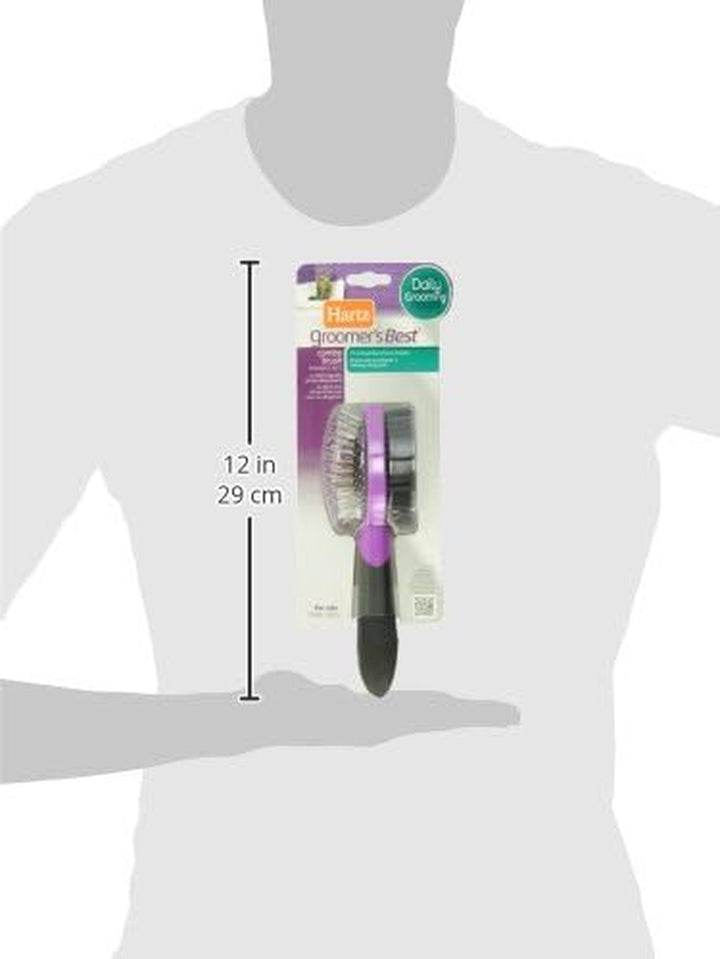 Grooming Supplies, Groomers Best Combo Brush for Dogs and Professionals 6-In-1 Dog Shampoo and Combo Brush Bundle, Good for All Dogs & Coat Types