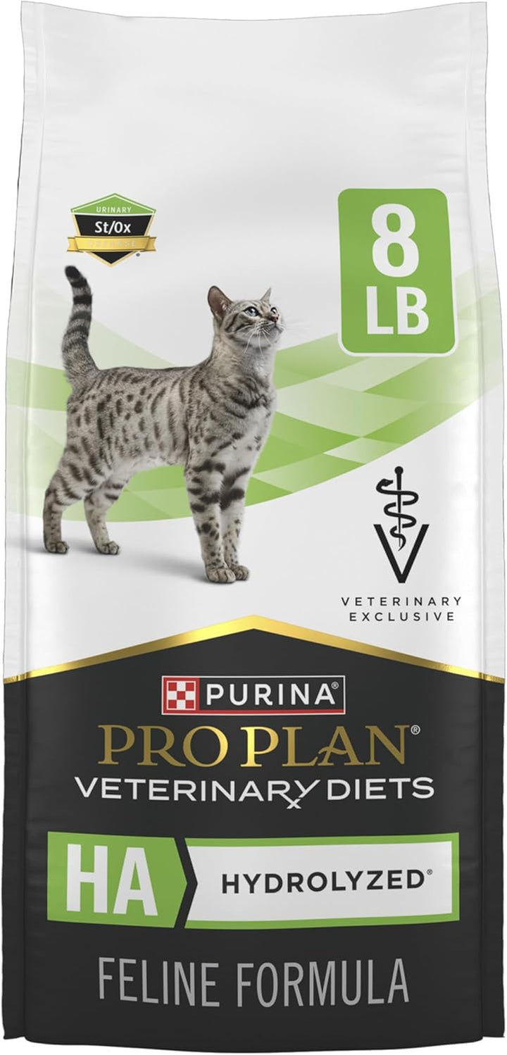 Purina  HA Hydrolyzed Feline Formula Dry Cat Food - 4 Lb. Bag