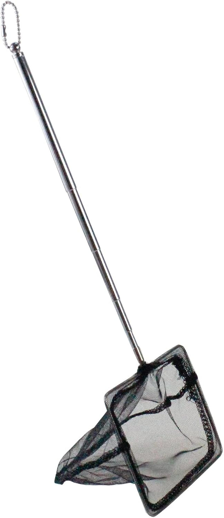 Aquarium Net with Extendable Long Handle, Adjustable Wastes Skimming Cleaning Tools for Fish Tanks, 3 Inch