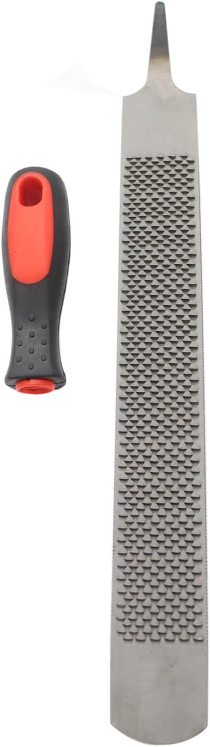 18 Inch Hoof Rasp, Horseshoe File with Rubber Handle, Carbon Steel Farrier File Tool, Suitable for Horse/Goat/Cow/Donkey/Animal Hooves, Strong