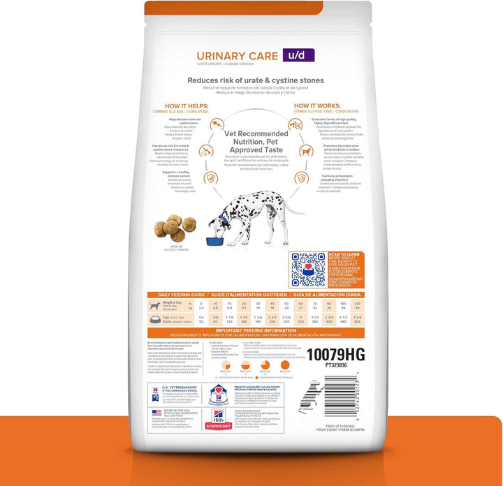U/D Urinary Care Dry Dog Food, Veterinary Diet, 27.5 Lb. Bag
