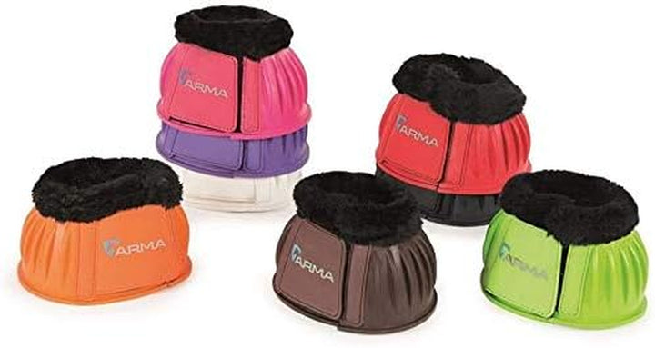 ARMA Fleece Trim Bell Boot (Black, Full)