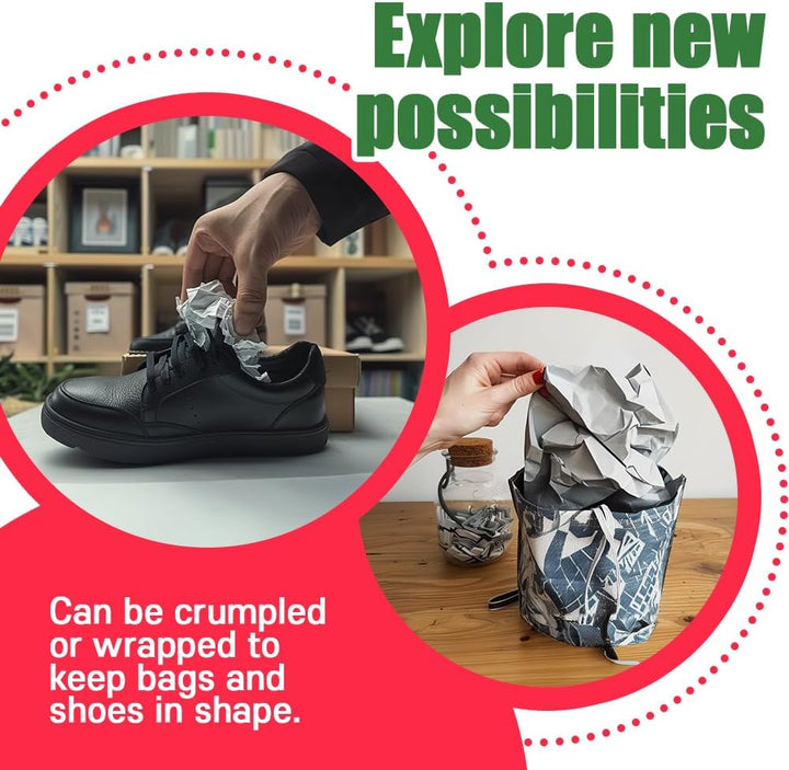 Bird Cage Liner - 120 Disposable Sheets Made from Acid-Free Newsprint. Non-Toxic for Birds, Ideal for Packing, Pet Cages, Crafts, Shipping, and Moving. Easy to Clean (31"X21.5")