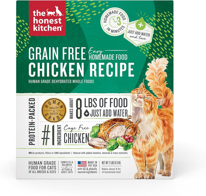 Dehydrated Grain Free Chicken Cat Food 4 Pound (Pack of 1)