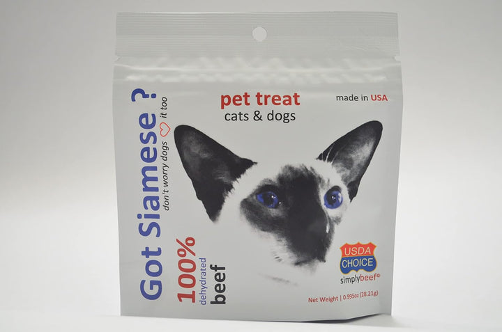 Pet Treat. Cats & Dogs. 100% Dehydrated Beef, Human Grade, USDA Choice Grade, 0.995Oz