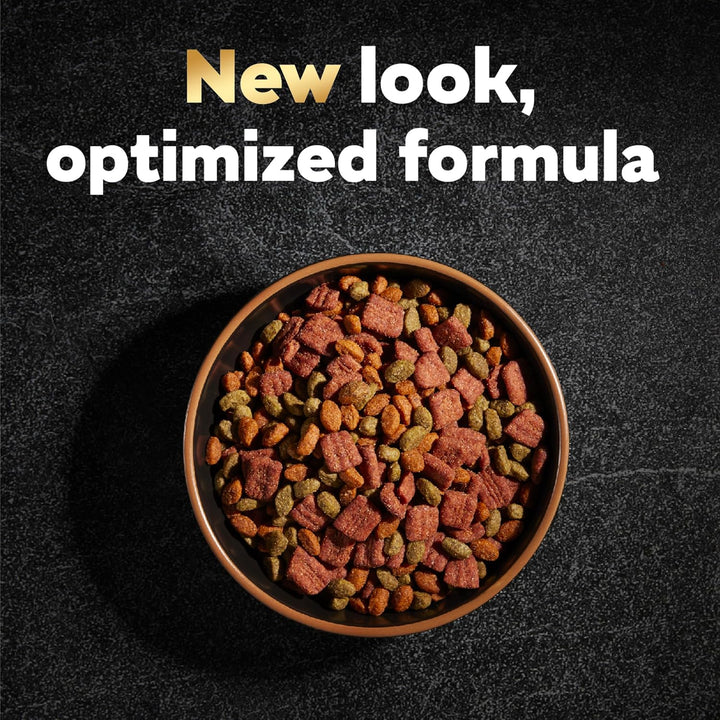 Small Breed Dry Dog Food Filet Mignon Flavor and Spring Vegetables Garnish, 12 Lb. Bag