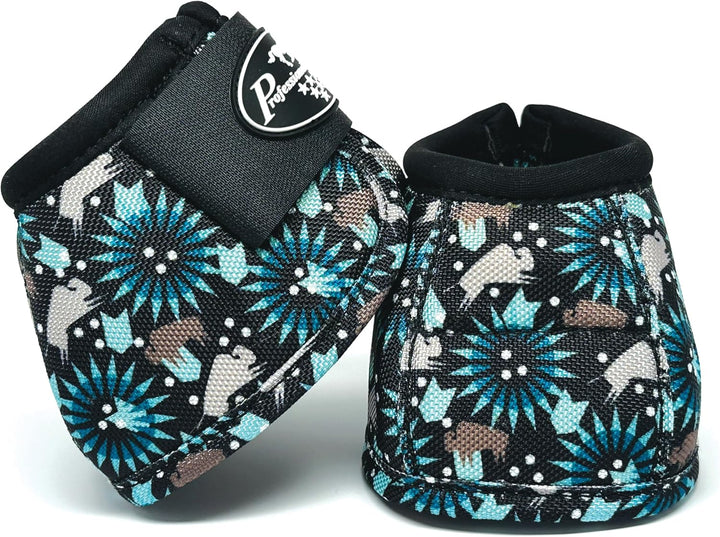 Ballistic Overreach Bell Boots for Horses | Superb Protection, Durability & Comfort | Quick Wrap Hook & Loop