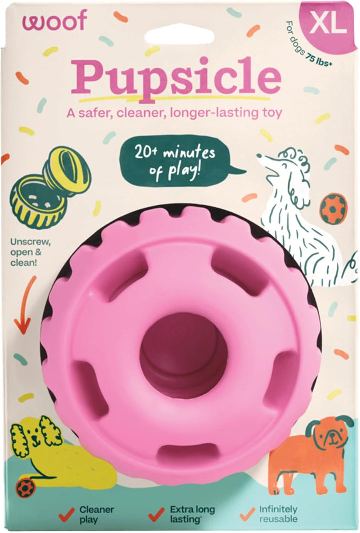 Pupsicle - Long-Lasting Interactive Dog Toy to Keep Your Pup Busy and Distracted - Safe for Dogs - Low-Mess Design - Dog Toys for Medium and Large Dogs 25-75 Lbs