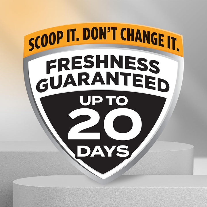 Hardball Lightweight Platinum Multi-Cat Clumping Cat Litter Odor Control, Easy No-Mess Scooping, Garden Bloom Scent, 16.5 Lbs.