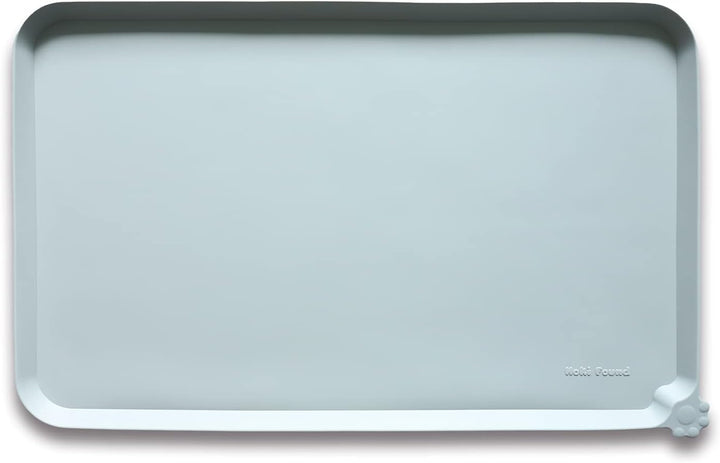 -Waterproof Pet Feeding Mats with High Lips - Multiple Size and Colors for Dogs, Cats & Others-G