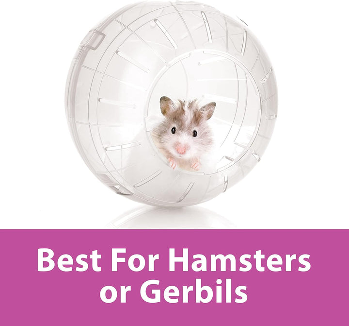 7" Clear Run-About Exercise Ball for Pet Hamsters & Gerbils