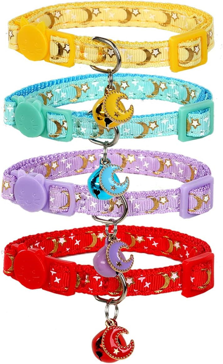 Cat Collars with Bells, Breakaway Kitten Collar, Cute Kitty Collar, Pet Supplies Accessories