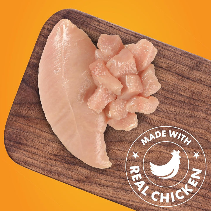 Chicken Wrapped Sweet Potato Dog Treats, Rawhide Free Jerky Wraps, Made with Real Chicken, 16 Oz, Healthy, Easily Digestible, Long Lasting, High Protein Treat, Satisfies Dog'S Urge to Chew