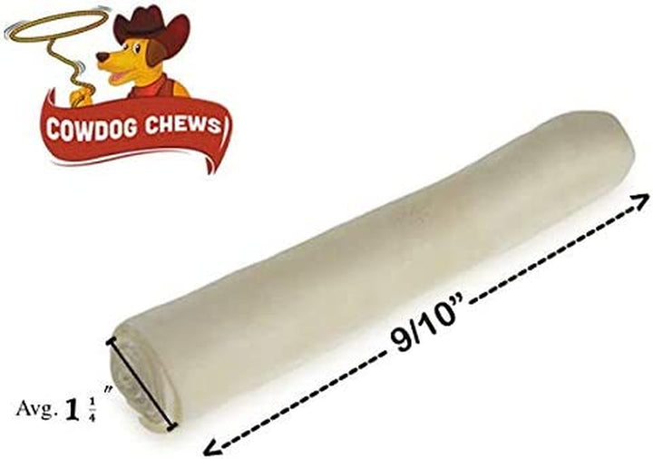 Retriever Roll 9-10 Inch All Natural Rawhide Product (20 Pack)