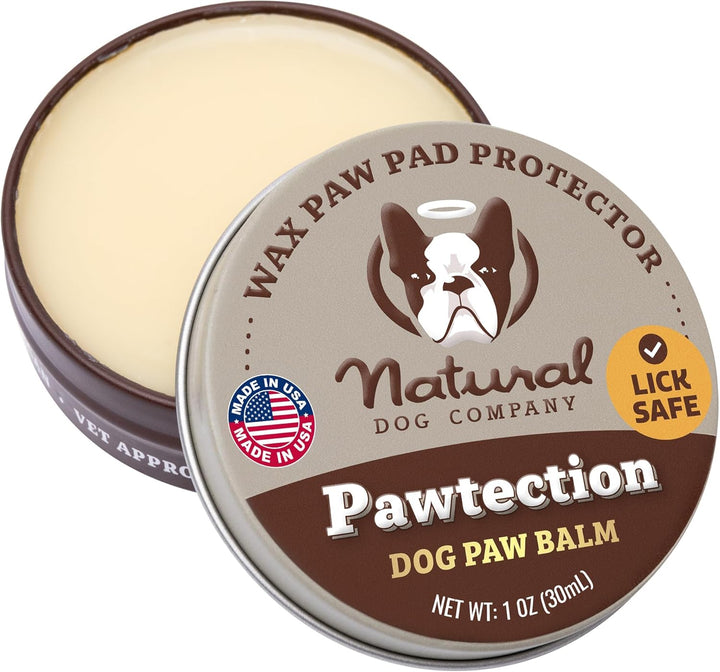Pawtection Balm 2 Oz Stick – Dog Paw Protection Wax with Shea Butter & Calendula – Shields Paws from Snow, Ice, Salt, Hot Pavement & Rough Terrain – Lick-Safe, Vegan