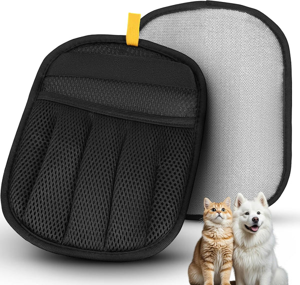 Magic Brush Pet Hair Remover, Upgrated Five-Finger Electrostatic Pet Hair Removal Gloves, Cat & Dog Hair Remover for Couch, Furniture,Clothing, Animal Fur Removal Tool, Cat Grooming Gloves-1Pcs