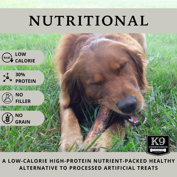 Beef Marrow Large Dog Bones Long Lasting for Aggressive Chewers - USA Made Single Ingredient Champ Bones for Large Dogs over 50 Pounds - 3 Pack